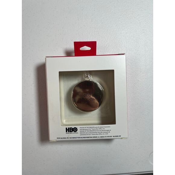 House of The Dragon Hallmark Ornament‎ Bundle Targaryen Sigil Iron Throne New - Picture 7 of 10